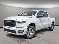 2025 Ram 1500 BIG HORN SPORT IN BRIGHT WHITE EQUIPPED WITH A 3.0L TWIN TURBO , 4X4 , 8SPD AUTO , PANORAMIC SUNROOF , 125L TANK , TONNEAU , BIG-0