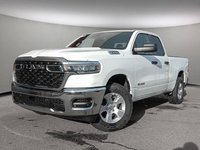 2025 Ram 1500 SXT TRADESMAN IN BRIGHT WHITE EQUIPPED WITH A 3.6L V6 W/ETORQUE , 4X4 , 8SPD AUTO , TRADESMAN LVL 1 , SXT APPEARANCE GROUP , AC-0