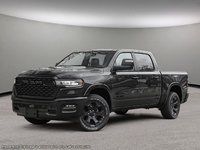 2025 Ram 1500 BIG HORN NIGHT EDITION IN DIAMOND BLACK EQUIPPED WITH A 3.6L V6 W/ETORQUE , 4X4 , 8SPD AUTO , TECH GROUP , BED UTILITY , BIG HOR-0