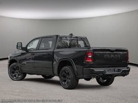 2025 Ram 1500 BIG HORN NIGHT EDITION IN DIAMOND BLACK EQUIPPED WITH A 3.6L V6 W/ETORQUE , 4X4 , 8SPD AUTO , TECH GROUP , BED UTILITY , BIG HOR-3