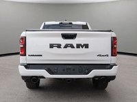 2025 Ram 1500 LARAMIE IN BRIGHT WHITE EUQIPPED WITH A 3.0L TWIN TUBRO I6 , 4X4 , 8SPD AUTO , HANDS FREE DRIVING ASSIST , AIR SUSPENSION , 125L-4
