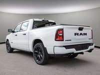 2025 Ram 1500 LARAMIE IN BRIGHT WHITE EUQIPPED WITH A 3.0L TWIN TUBRO I6 , 4X4 , 8SPD AUTO , HANDS FREE DRIVING ASSIST , AIR SUSPENSION , 125L-3
