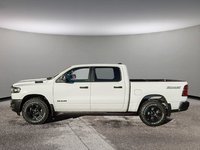 2025 Ram 1500 WARLOCK IN BRIGHT WHITE EQUIPPED WITH A 3.0L TWIN TURBO HURRICANE I6 , 4X4 , 8SPD AUTO , E-LOCKER REAR AXLE , BACKUP CAM , PERF-2