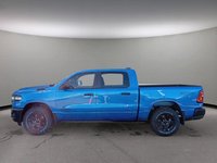 2025 Ram 1500 WARLOCK IN HYDRO BLUE EQUIPPED WITH A 3.0L TWIN TUBRO HURRICANE I6 , 4X4 , 8SPD AUTO , E LOCKER REAR AXLE , BACKUP CAM , PERF SH-2