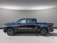2025 Ram 1500 SPORT NIGHT EDITION IN DIAMOND BLACK EQUIPPED WITH A 3.0L TWIN TURBO I6 , 4X4 , 8SPD AUTO , PANORAMIC SUNROOF , SPORT LVL 1 , LE-2