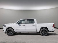 2025 Ram 1500 SPORT NIGHT EDITION IN BRIGHT WHITE EQUIPPED WITH A 3.0L TWIN TURBO I6 , 4X4 , 8SPD AUTO , SPORT LVL 1 , PANORAMIC SUNROOF , DUA-2