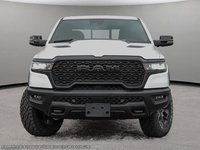 2025 Ram 1500 REBEL X IN BRIGHT WHITE EQUIPPED WITH A 3.0L TWIN TUBRO I6 , 4X4 , 8SPD AUTO , 125L TANK , REBEL LVL 2 , REBEL 10TH ANNIVERSARY-1