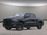 2025 Ram 1500 SPORT IN DIAMOND BLACK EQUIPPED WITH A 3.0 L TWIN TURBO I6 , 4X4 , 8SPD AUTO , 125L TANK , PANORAMIC SUNROOF , SPORT LVL 1 , TEC-0