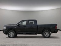 2024 Ram 3500 BIG HORN IN DIAMOND BLACK EQUIPPED WITH A 6.7L CUMMINS TURBO DIESEL I6 , 4X4 , 6SPD AUTO , DUALLY , ALPINE AUDIO , 189L TANK , L-2