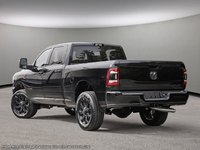 2024 Ram 3500 BIG HORN IN DIAMOND BLACK EQUIPPED WITH A 6.7L CUMMINS TURBO DIESEL I6 , 4X4 , 6SPD AUTO , REAR AUTO LVL AIR SUSPENSION , ALPINE-3