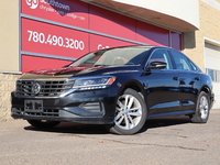 2021 Volkswagen Passat HIGHLINE IN BLACK EQUIPPED WITH A 2.0L TURBO I4 , FWD , 6SPD AUTO , PREMIUM SYNTHETIC LEATHER HEATED SEATS , DUAL ZONE AC , BACK-0
