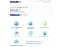 2020 Honda Civic Hatchback LX-4