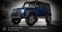 The 2018 Mercedes-AMG G-Class: the class with a big G.