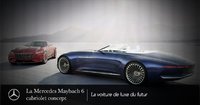The Concept Mercedes-Maybach 6 convertible.