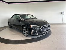 Audi A5 Cabriolet Progressiv + S-LINE + CUIR + CARPLAY + CAMERA + 2021