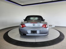 BMW Z4 3.0si + 265 HP + CUIR ROUGE + DÉCAPOTABLE + 2007