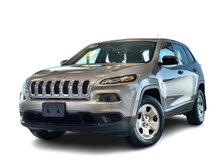 2017 Jeep Cherokee 4x4 Sport Low Kilometer, Heated Seats,