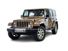 2015 Jeep Wrangler Unlimited Sahara Local Trade, Leather,