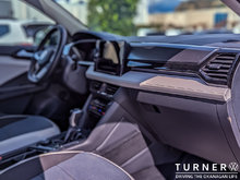 2025 Volkswagen Taos TRENDLINE FORMER TURNER SERVICE LOANER / ALL WHEEL DRIVE / SHAWDOW BLUE INTERIOR