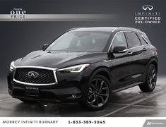 2021 Infiniti QX50 SENSORY TRIM + NO ACCIDENTS