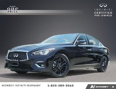 2024 Infiniti Q50 LUXE // BLACK WHEELS