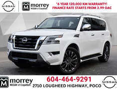 2023 Nissan Armada Platinum Captain's Chairs