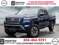 2023 Nissan Frontier CREW CAB SV 4x4  NISSAN CANADA CERTIFIED PRE OWNED