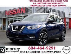 2018 Nissan KICKS SV MORREY CERTIFIED PRE OWNED