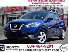 2019 Nissan KICKS S MORREY CERTIFIED PRE OWNED