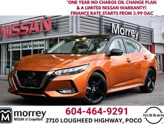 2021 Nissan Sentra SR NISSAN CERTIFIED PRE OWNED