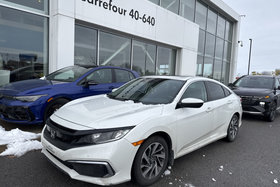 2020 Honda CIVIC BERLINE EX AUTOMATIQUE CARPLAY CAMÉRA SIEGES CHAUFF