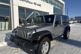 Jeep Wrangler Unlimited SPORT 4X4 MANUELLE TOIT DUR ET MOUE 2017