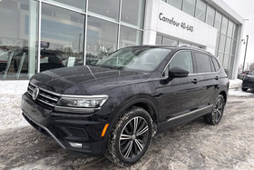 Volkswagen TIGUAN HIGHLINE 4MOTION CUIR TOIT PANO CARPLAY CAMÉRA 2018