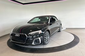 Audi A5 Cabriolet Progressiv + S-LINE + CUIR + CARPLAY + CAMERA + 2021