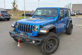 Jeep Wrangler 4xe Rubicon + HYBRIDE + CARPLAY + CUIR + SUNRIDER ++ 2023