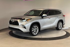 Toyota Highlander Limited + 7 PASSAGERS + CUIR + TOIT+ CARPLAY + 2021