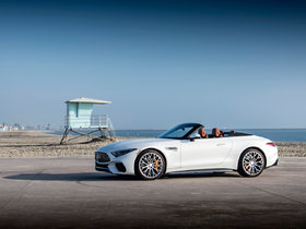 The 2026 Mercedes-AMG SL 55 Roadster for Quebec Summer Driving
