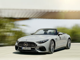 La nouvelle Mercedes-AMG SL 2022 est entièrement redessinée avec un rouage intégral et de meilleures performances