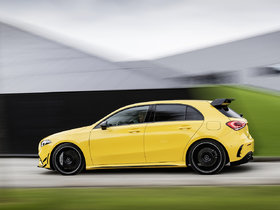 The AMG 35 version of the Mercedes-Benz A-Class finally makes its debut