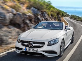 The 2017 Mercedes-AMG S 63 4MATIC Cabriolet presented at the Canadian International Auto Show
