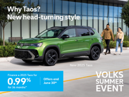 Get the 2025 Volkswagen Taos
