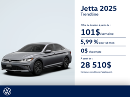 Procurez-vous la Volkswagen Jetta 2025