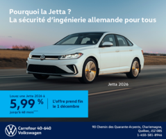 Procurez-vous la Volkswagen Jetta 2026