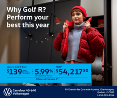 Get the 2026 Volkswagen Golf R