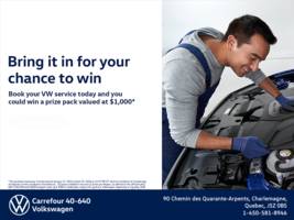 Bring it in for your chance to win