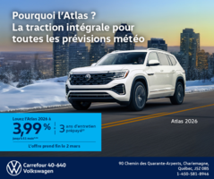 Procurez-vous le Volkswagen Atlas 2026