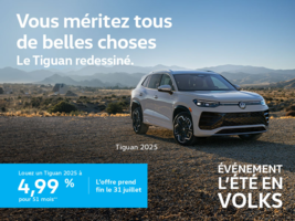 Procurez-vous le Volkswagen Tiguan 2024