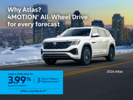 Get the 2026 Volkswagen Atlas
