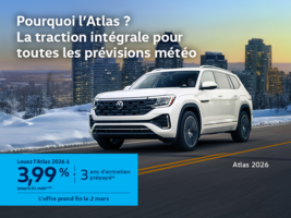 Procurez-vous le Volkswagen Atlas 2026