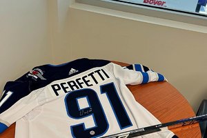 Boyer Teams up with NHL Cole Perfetti